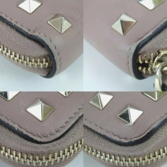 AUC VALENTINO GARAVANI Rockstud ZIP AROUND WALLET - Picture 4 of 14
